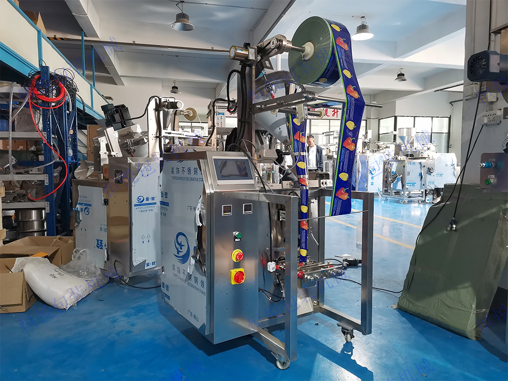 顆粒粉劑包裝機機型預留了擴展接口 顆粒粉劑包裝機機型預留了擴展接口