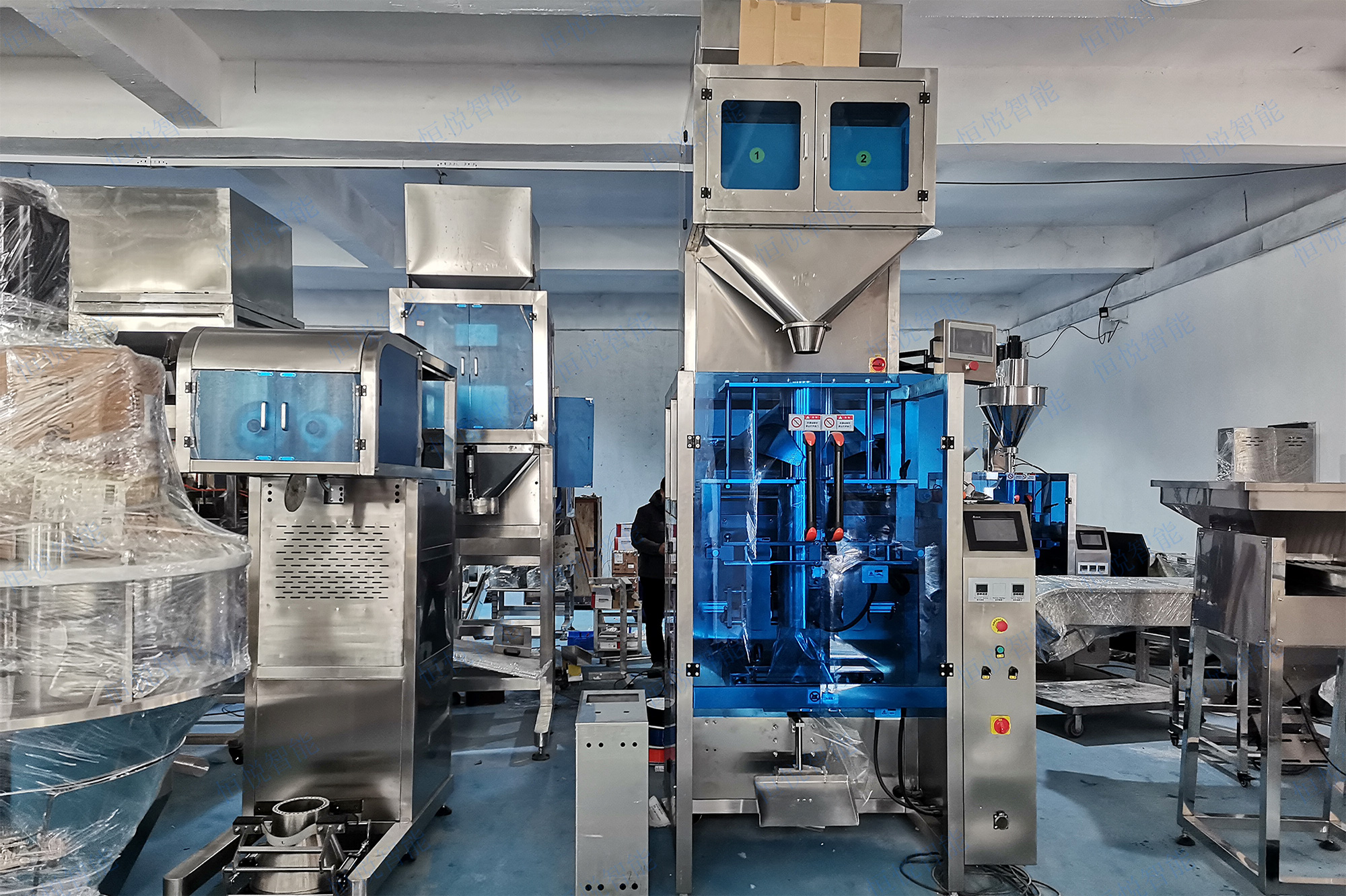 稱(chēng)重式全自動(dòng)包裝機(jī) 稱(chēng)重式全自動(dòng)包裝機(jī)