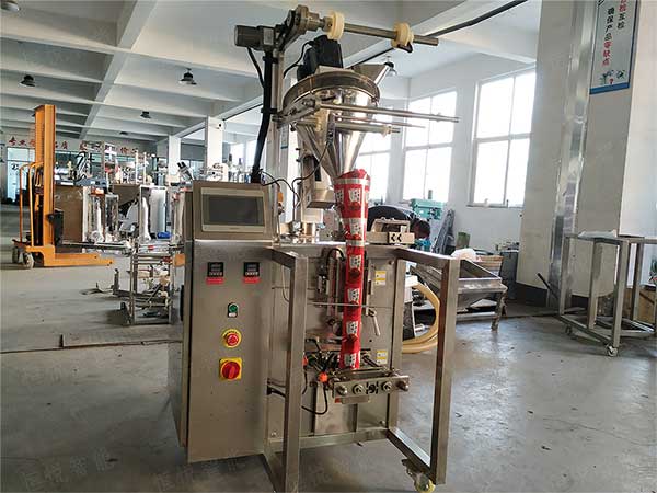 全自動足浴泡腳粉包裝機，無紡布袋型精美